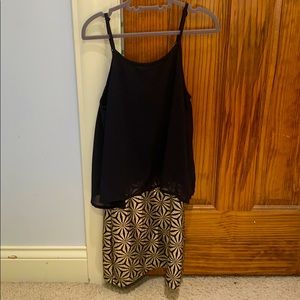 Black and Gold dress